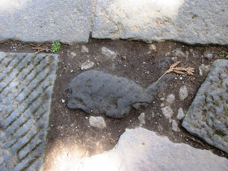 箱根神社の鯨石