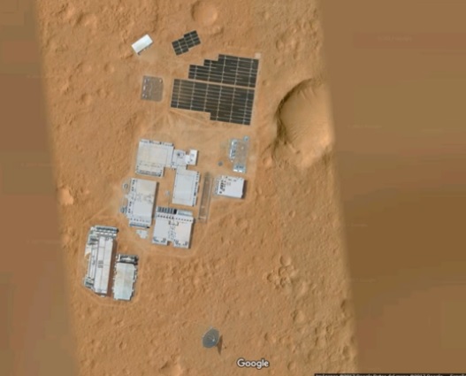 火星のグーグル・データセンター